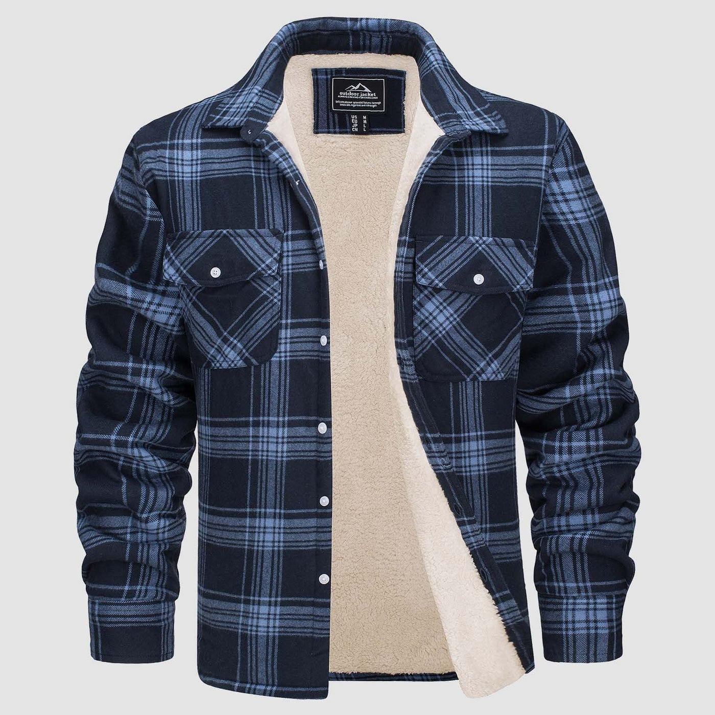 ARVI GEFÜTTERTES KAROHEMD JACKE