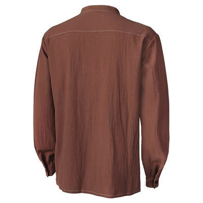 Pirate Style Lace-Up Poet Blouse