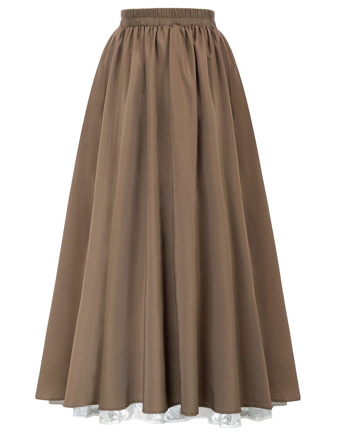 Medieval Renaissance Double Layer Maxi Skirt