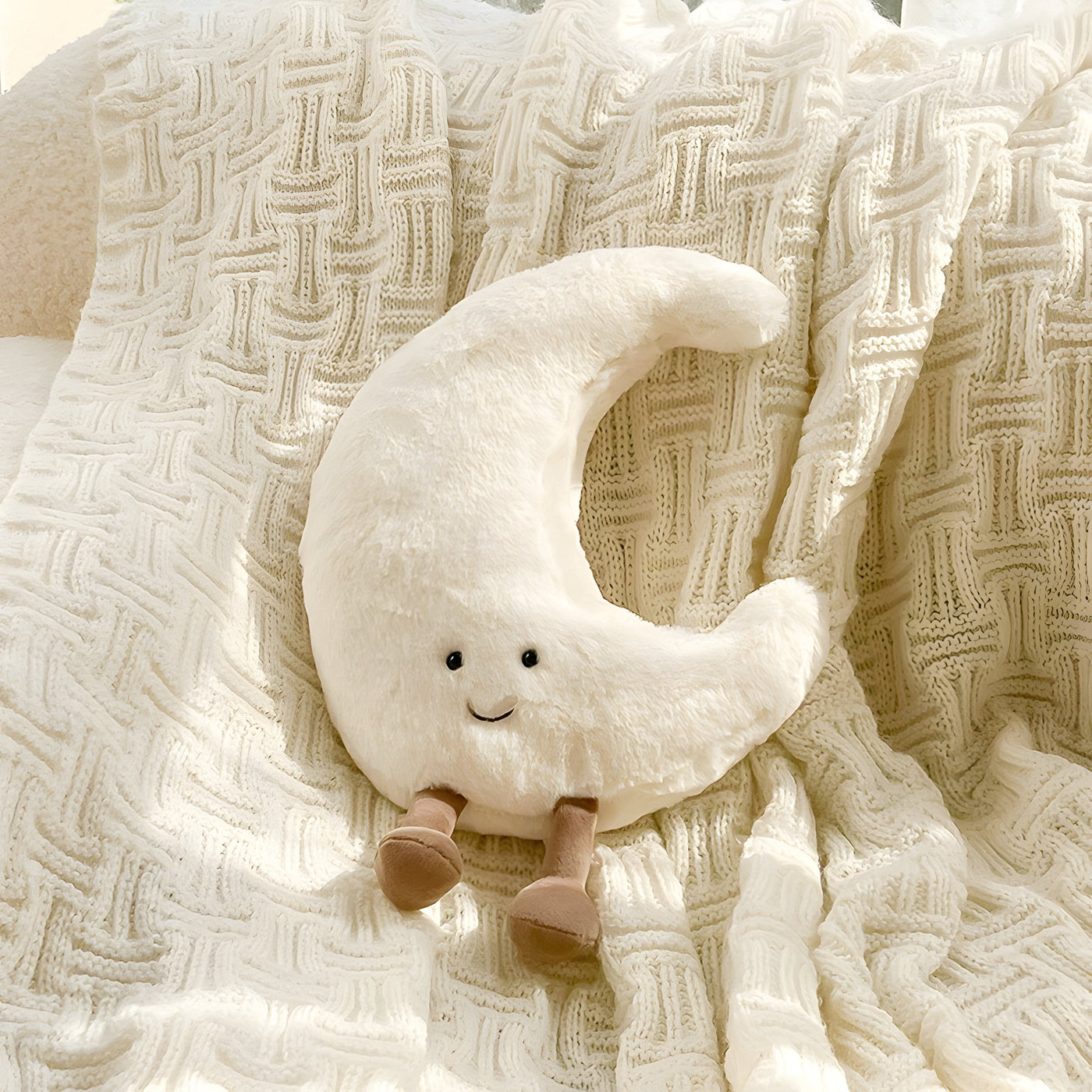 CloudMoon Cushion - Weiches Mond und Sonne Tatami-Kissen