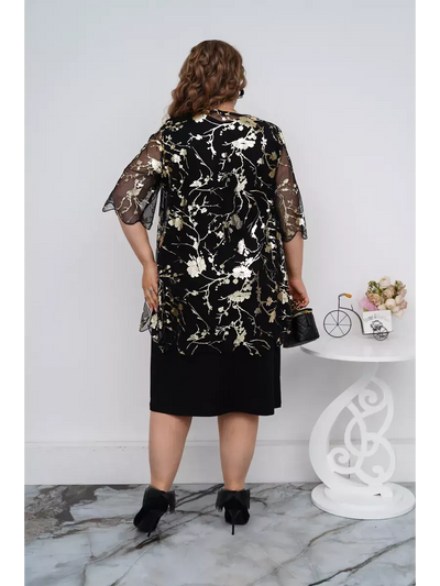 Jess Elegante Bluse mit Blumenmuster für Damen