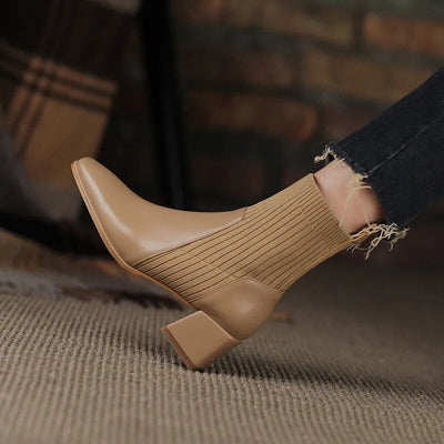 Annelotte | Bequeme Stiefel mit stützendem Absatz und schmutzabweisenden Eigenschaften