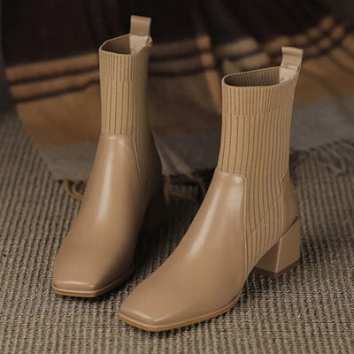 Annelotte | Bequeme Stiefel mit stützendem Absatz und schmutzabweisenden Eigenschaften