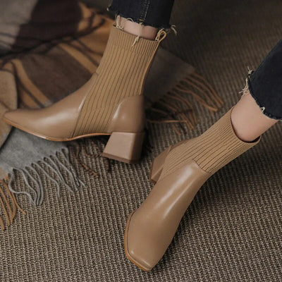Annelotte | Bequeme Stiefel mit stützendem Absatz und schmutzabweisenden Eigenschaften