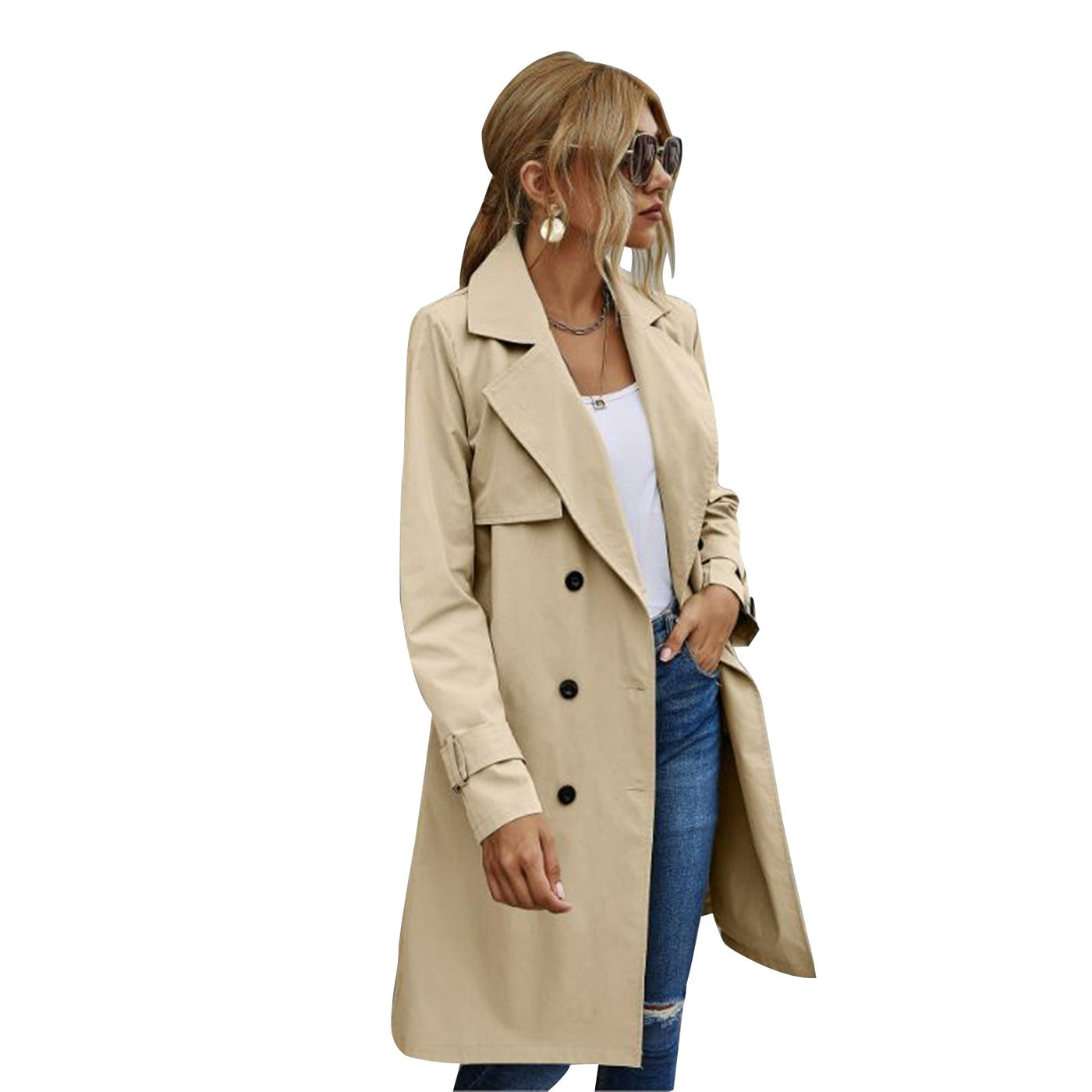 Heidi-Mode | Eleganter Trenchcoat für Streetwear
