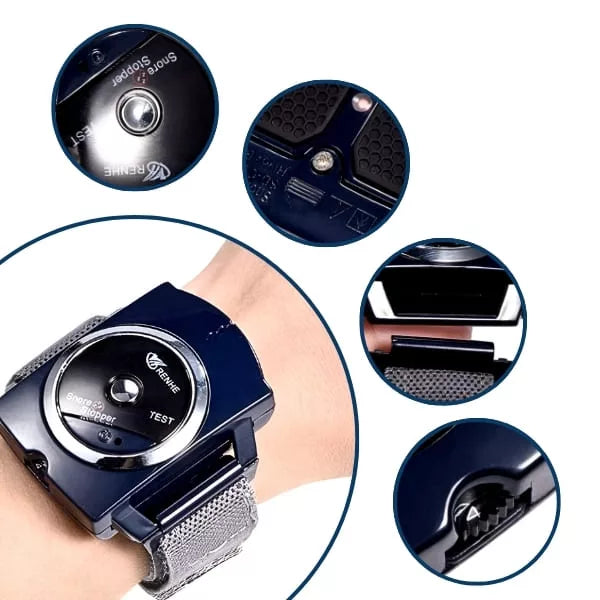 Smartes Anti-Schnarch-Armband – Schnarchstopper mit automatischem Vibrationssensor