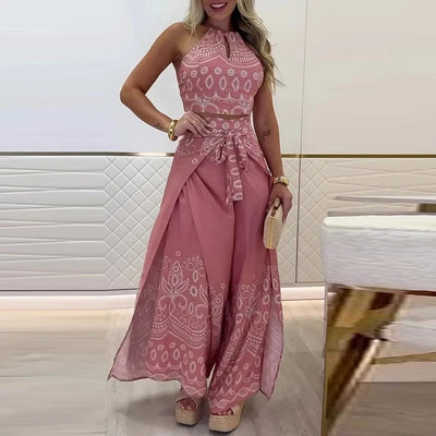 Gulshat – Stilvolles Hosen-Set Mit Muster