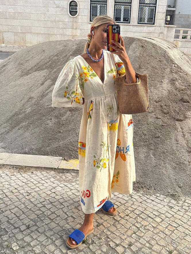 Meriam | Sommerkleid 50% Rabatt