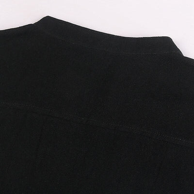 Pirate Style Lace-up Tunic