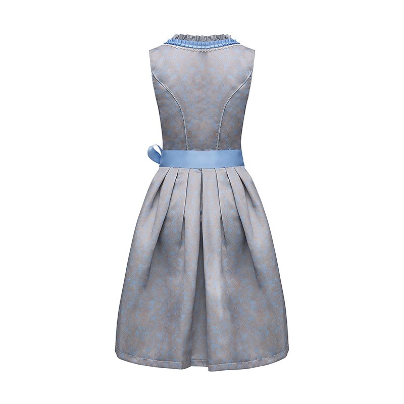 Oktoberfest Dirndl with Lace Trim Apron