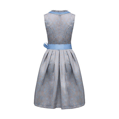 Oktoberfest Dirndl with Lace Trim Apron