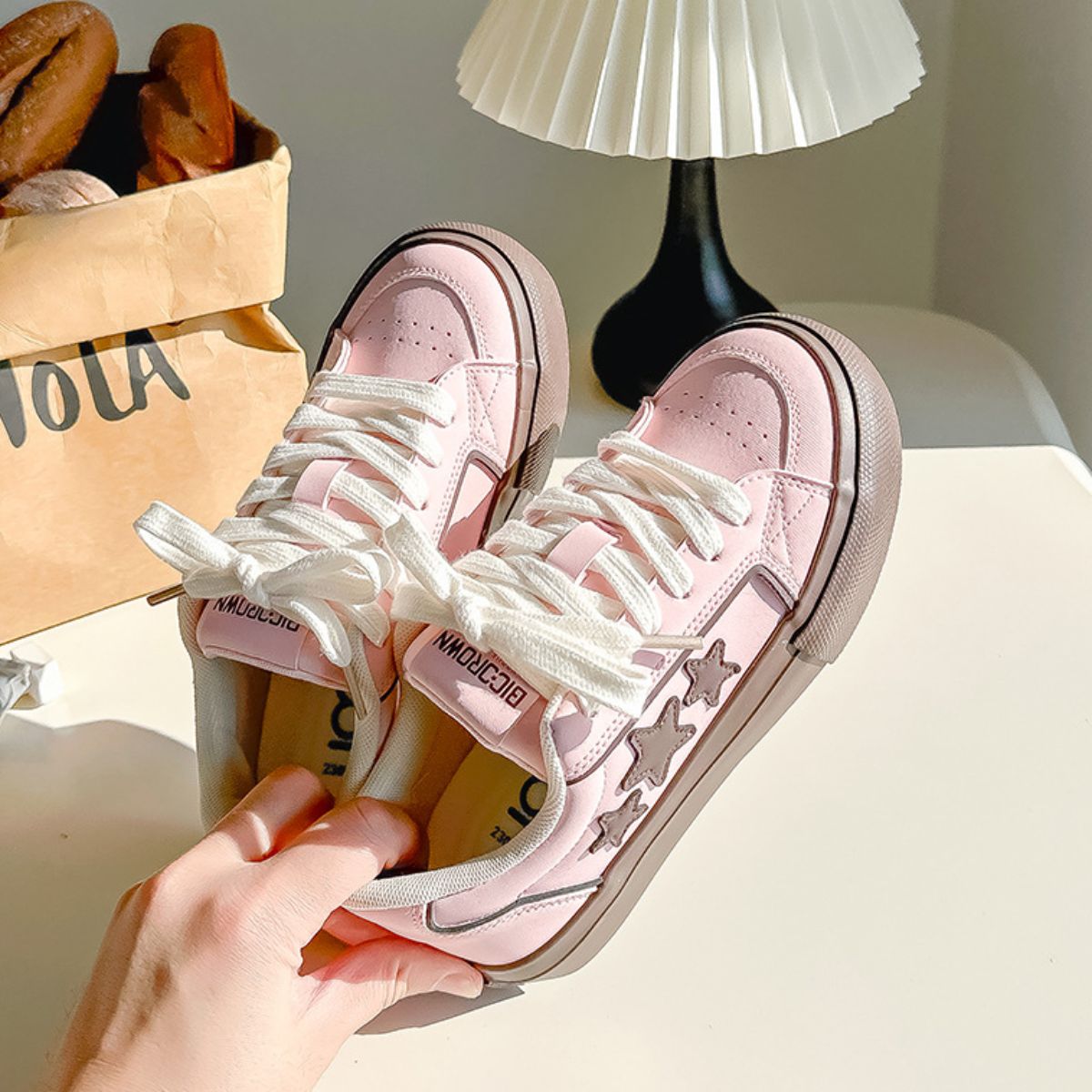 Round Toe Flats Sneakers
