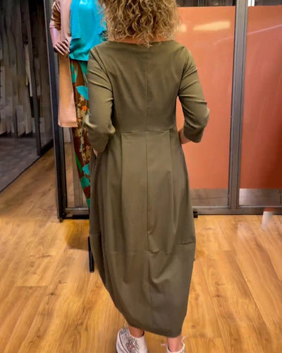 Nica | Kleid mit Rundhalsausschnitt