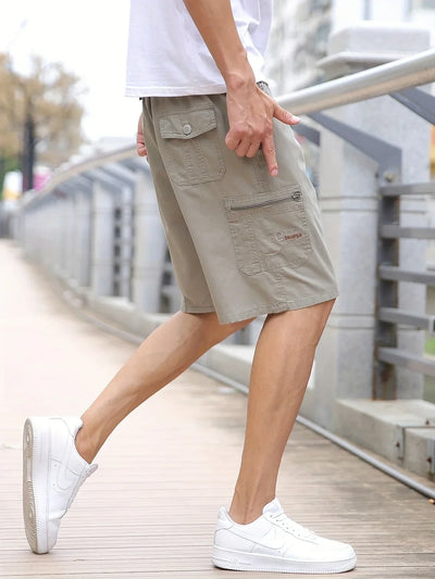 Fedde – Leichte Cargo Shorts Mit Tasche