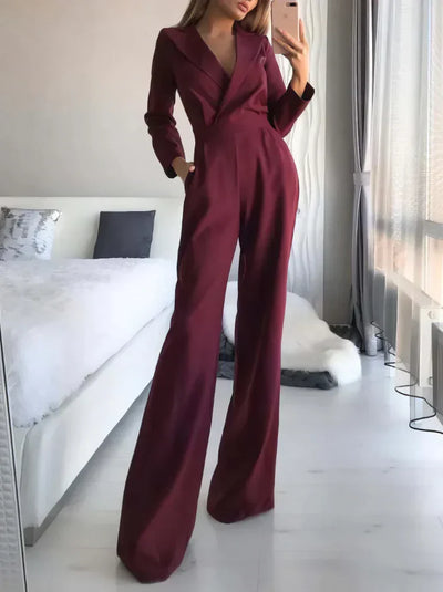 Heidi-Mode | Eleganter Jumpsuit mit langen Ärmeln