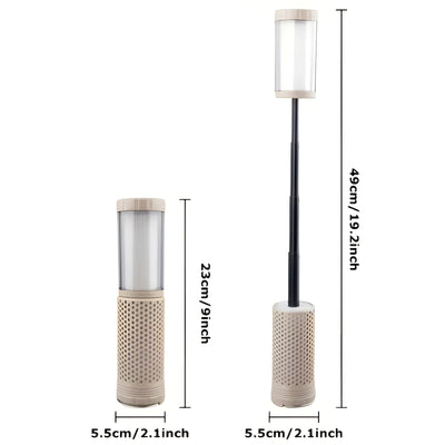 LED Campinglampe mit Akku – Verstellbar & Tragbar | LED Licht für Outdoor & Tisch