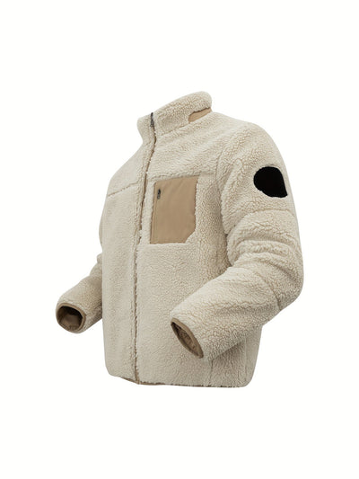 Heidi-Mode | Hochgeschlossenen Teddy Winterjacke