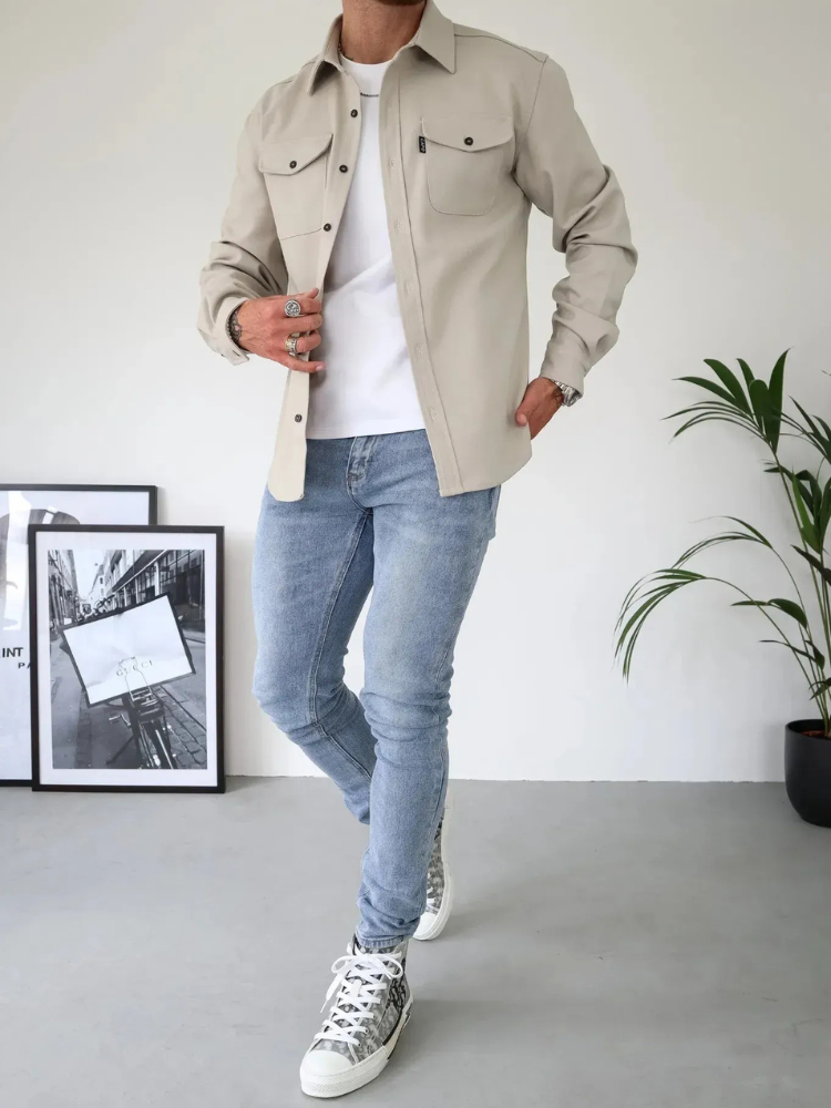 Elegante moderne Herrenjacke | Ultraleichte