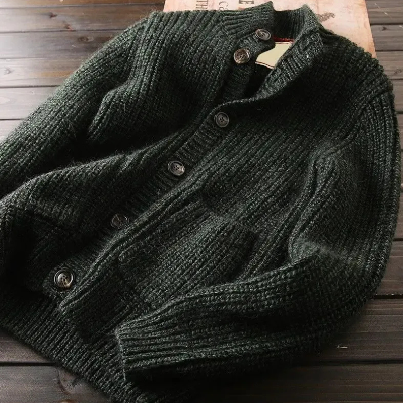 Elegante Strickjacke für Herren | Warmer