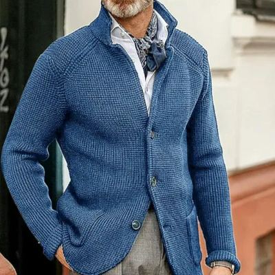 Elegante Vintage-Strickjacke für Herren | Strick