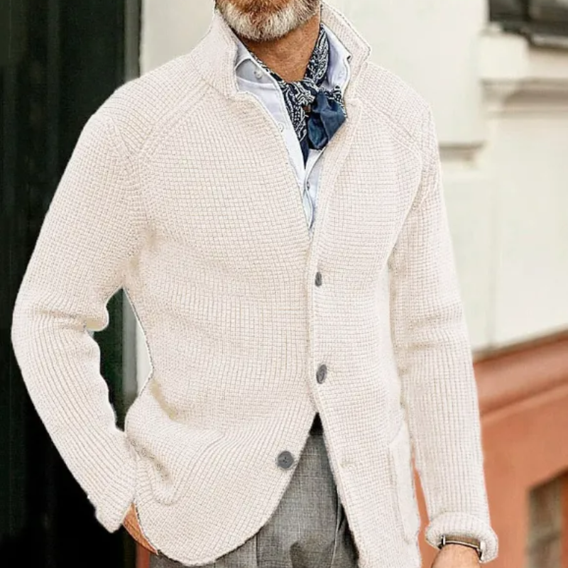 Elegante Vintage-Strickjacke für Herren | Strick