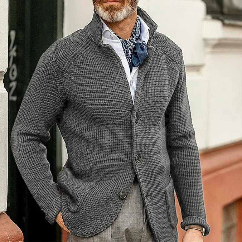 Elegante Vintage-Strickjacke für Herren | Strick