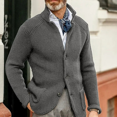 Elegante Vintage-Strickjacke für Herren | Strick