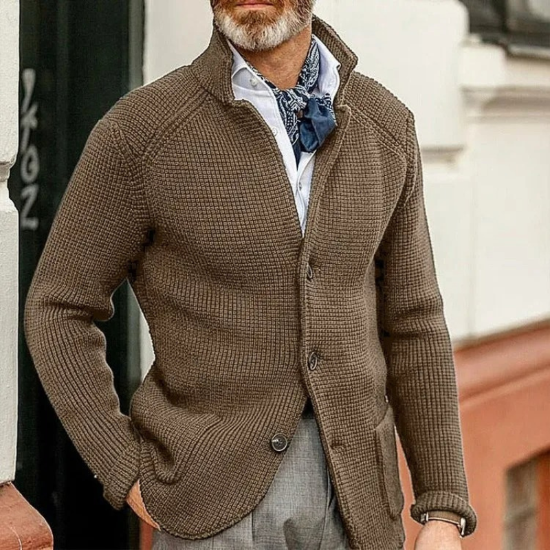 Elegante Vintage-Strickjacke für Herren | Strick
