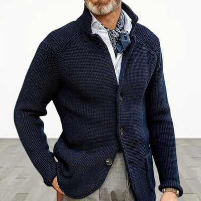 Elegante Vintage-Strickjacke für Herren | Strick