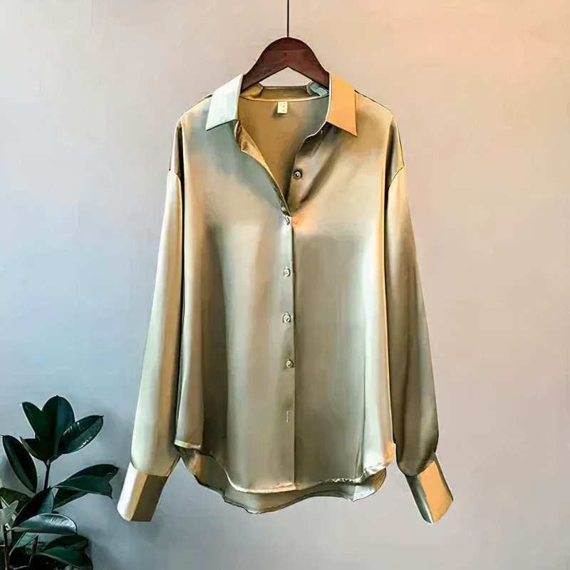 Elegantes Business-Hemd für Damen | Langarm