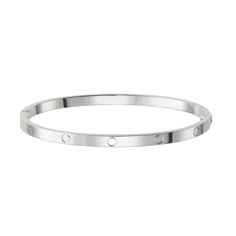 ETERNITY ARMBAND DÜNN | SILBER