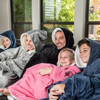Cuddle Hoodie decke | Ultimative Wärme und Gemütlichkeit für kalte Tage!