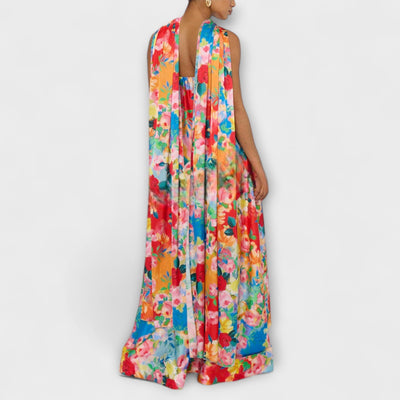Harlow Off-Shoulder Floral Maxi Dress