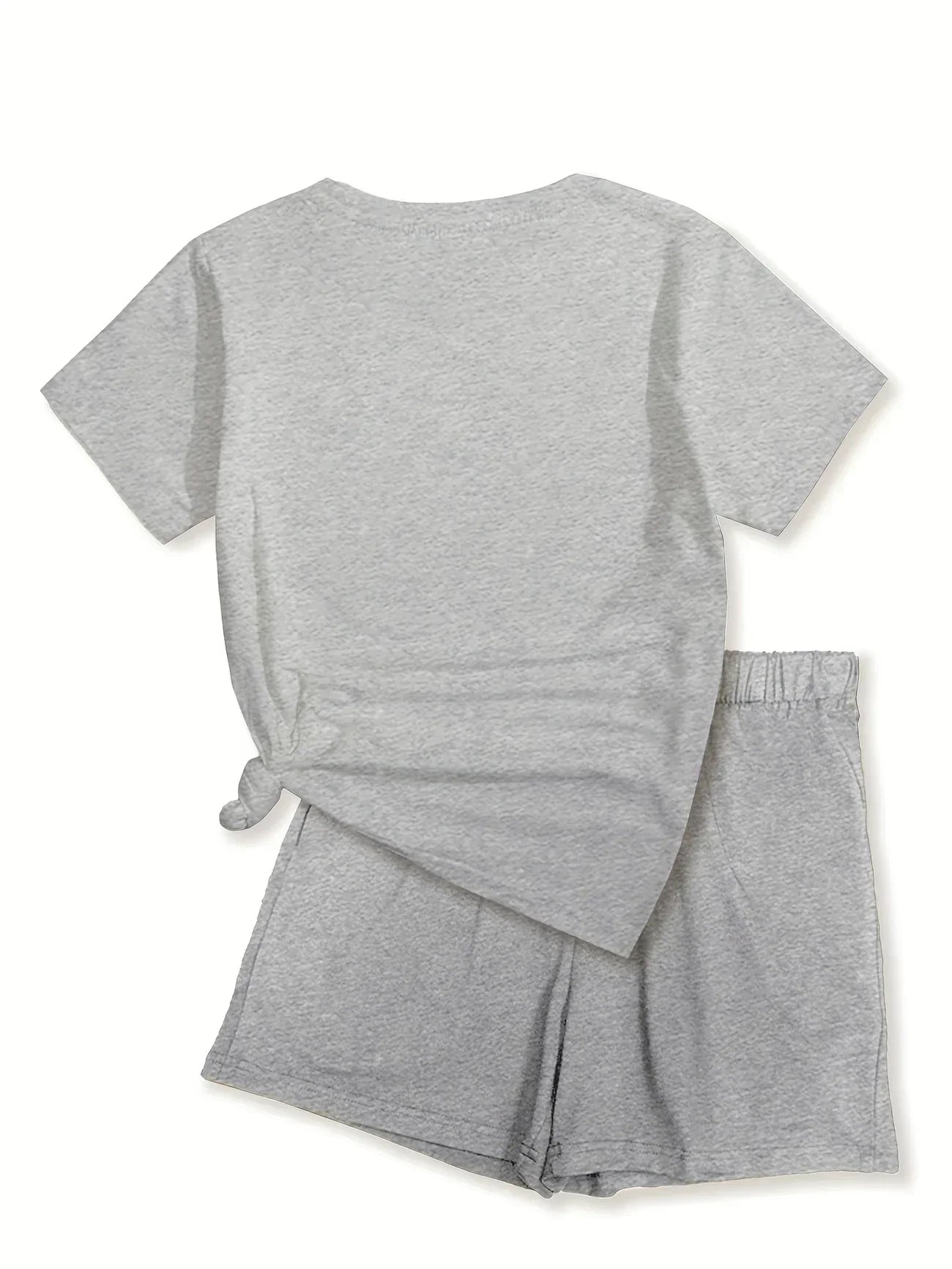 Lyra – Lässiges Zweiteiliges Set Mit Grafik Drucken