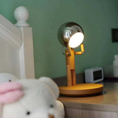 LunarEase Lampe – Elegante Schreibtisch-Mondlampe