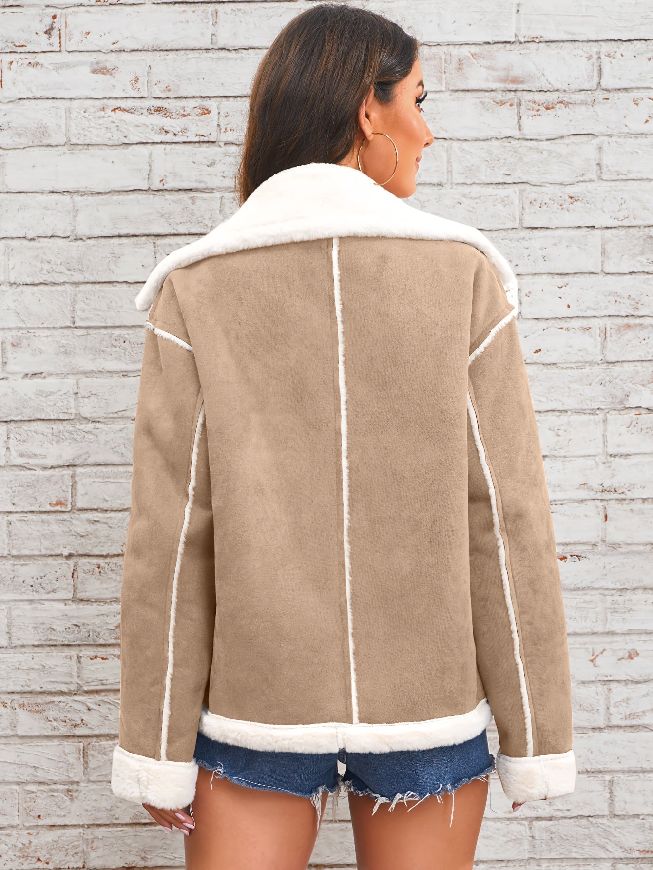 Heidi-Mode | Retro-Winterjacke mit luxuriösem Pelzlook