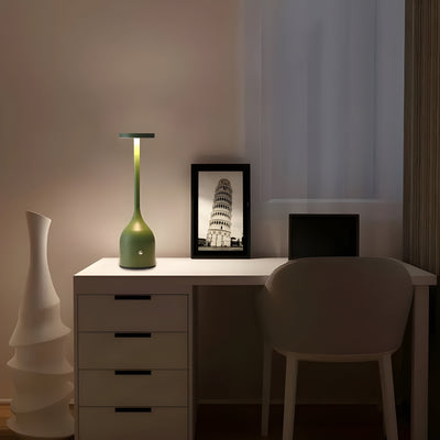 NoirLuxe Lampe – Wiederaufladbare Touch-gesteuerte LED-Schreibtischlampe