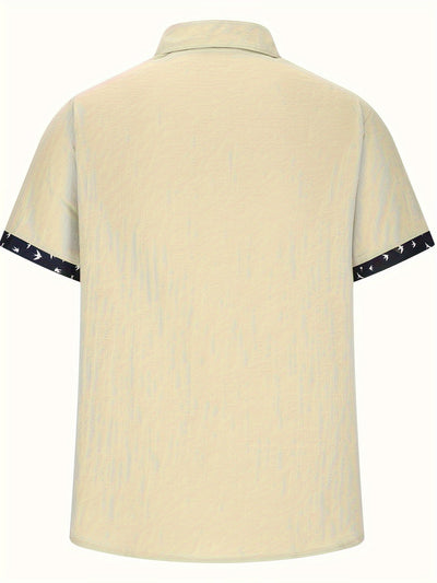 Julio - Elegantes Hemd Mit Kurzen Ärmeln