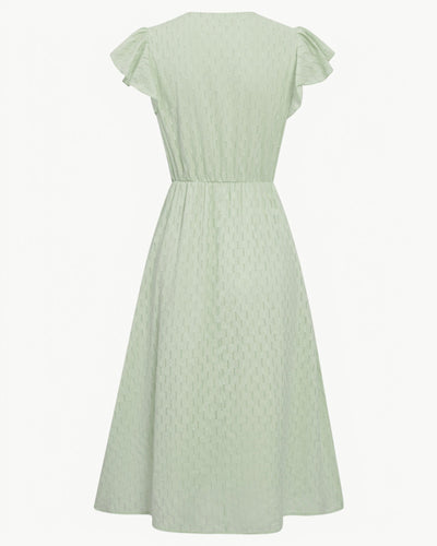 Julieta – Midikleid Mit Rüschenärmeln