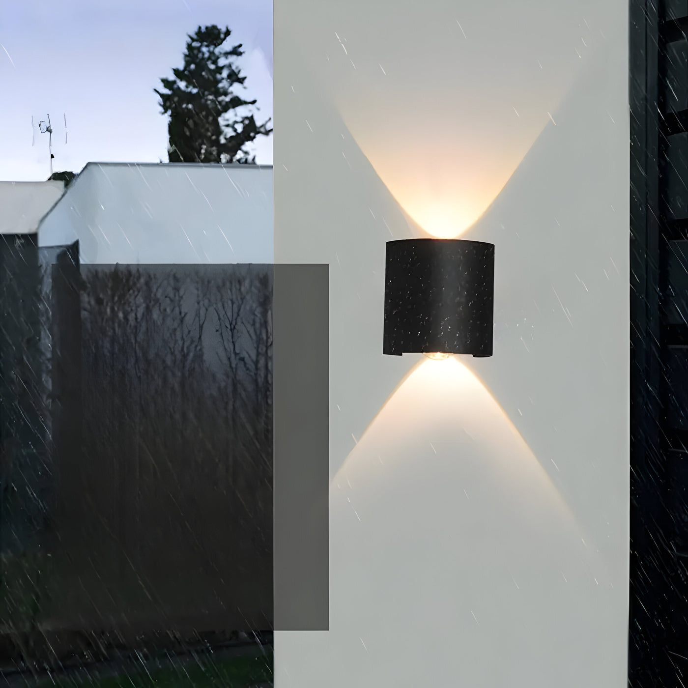 LumoStair - Minimalistische LED-Wandleuchte 3er-Set