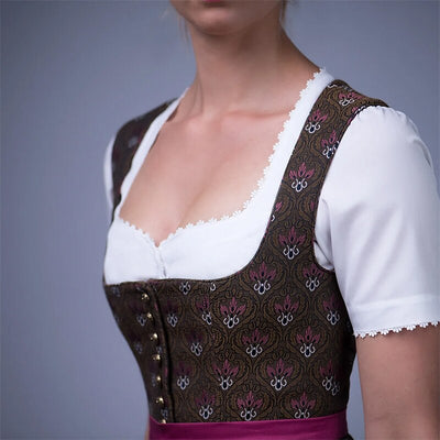 Oktoberfest Women's White Dirndl Blouse