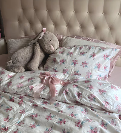 LushPetal Set – Elegantes Florales Bettwäsche-Set