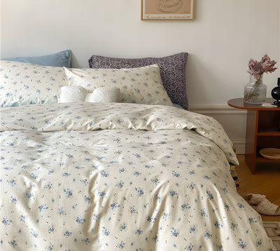 LushPetal Set – Elegantes Florales Bettwäsche-Set