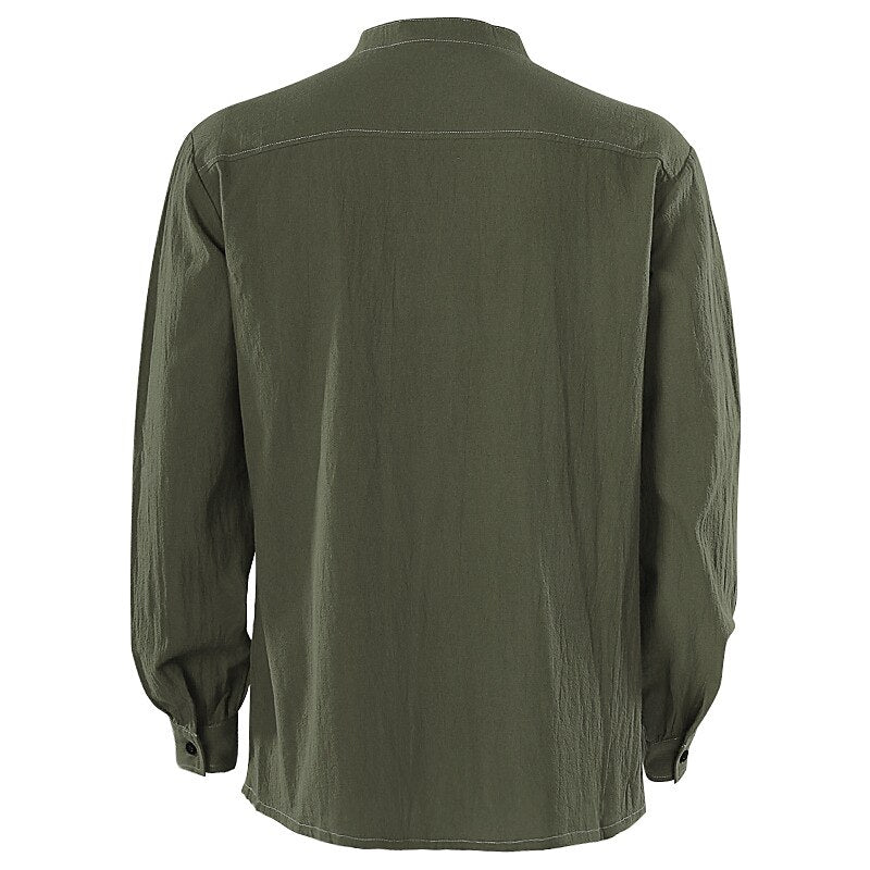 Pirate Style Lace-Up Poet Blouse