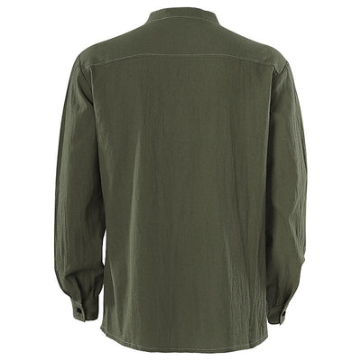 Pirate Style Lace-Up Poet Blouse