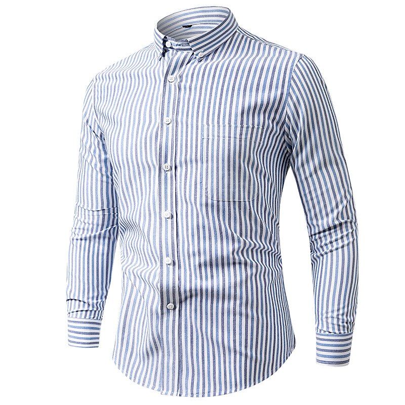 Men's Oktoberfest Striped Cotton Shirt