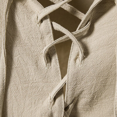 Pirate Style Short Sleeve Hooded Shirts