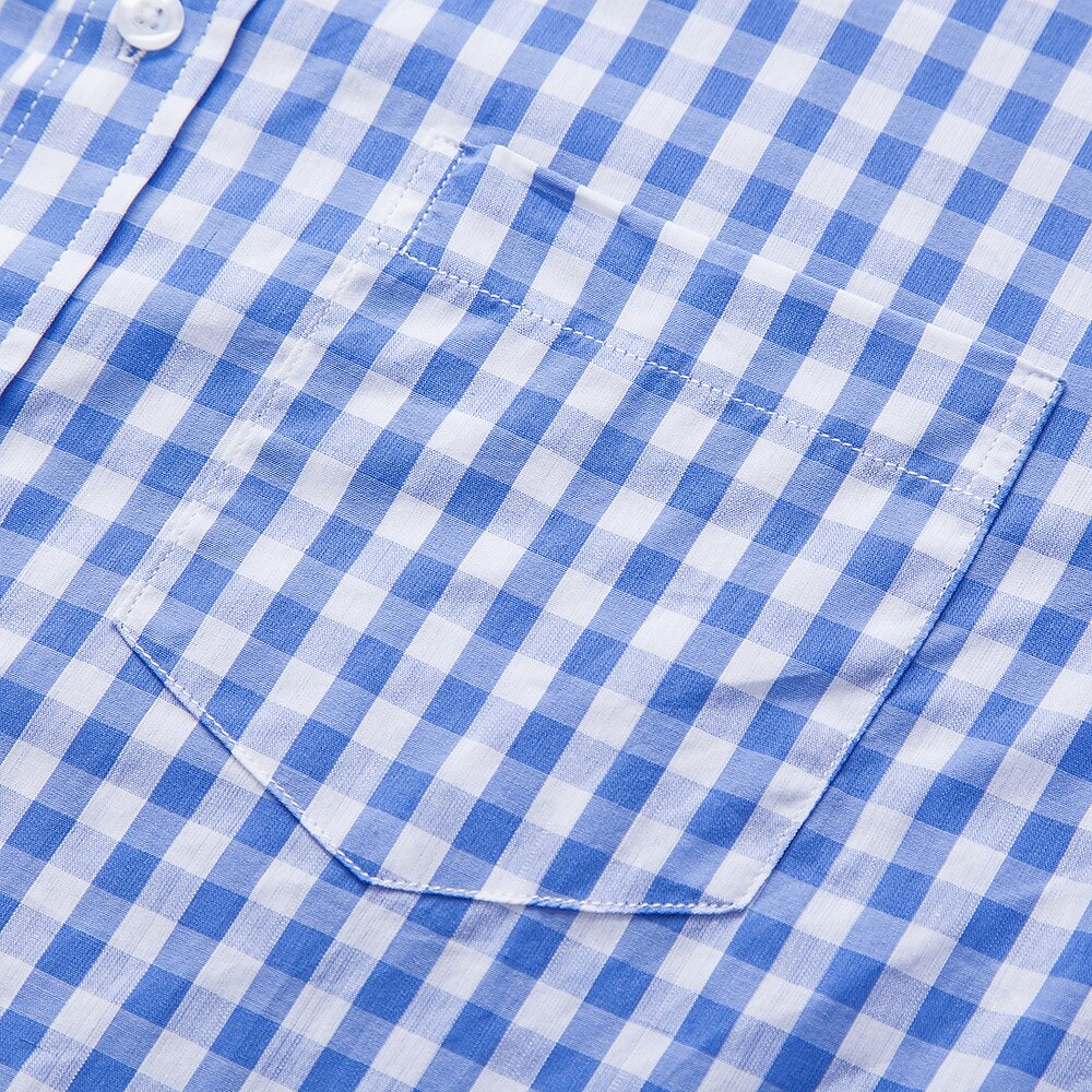 Men's Oktoberfest Bavarian Plaid Short Sleeve Shirt