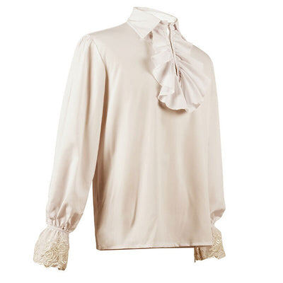 Victorian Style Flounced Shirt for Masquerade Event