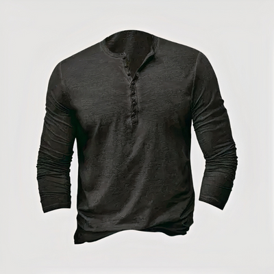 Herren atmungsaktives Langarmhemd | Langarm